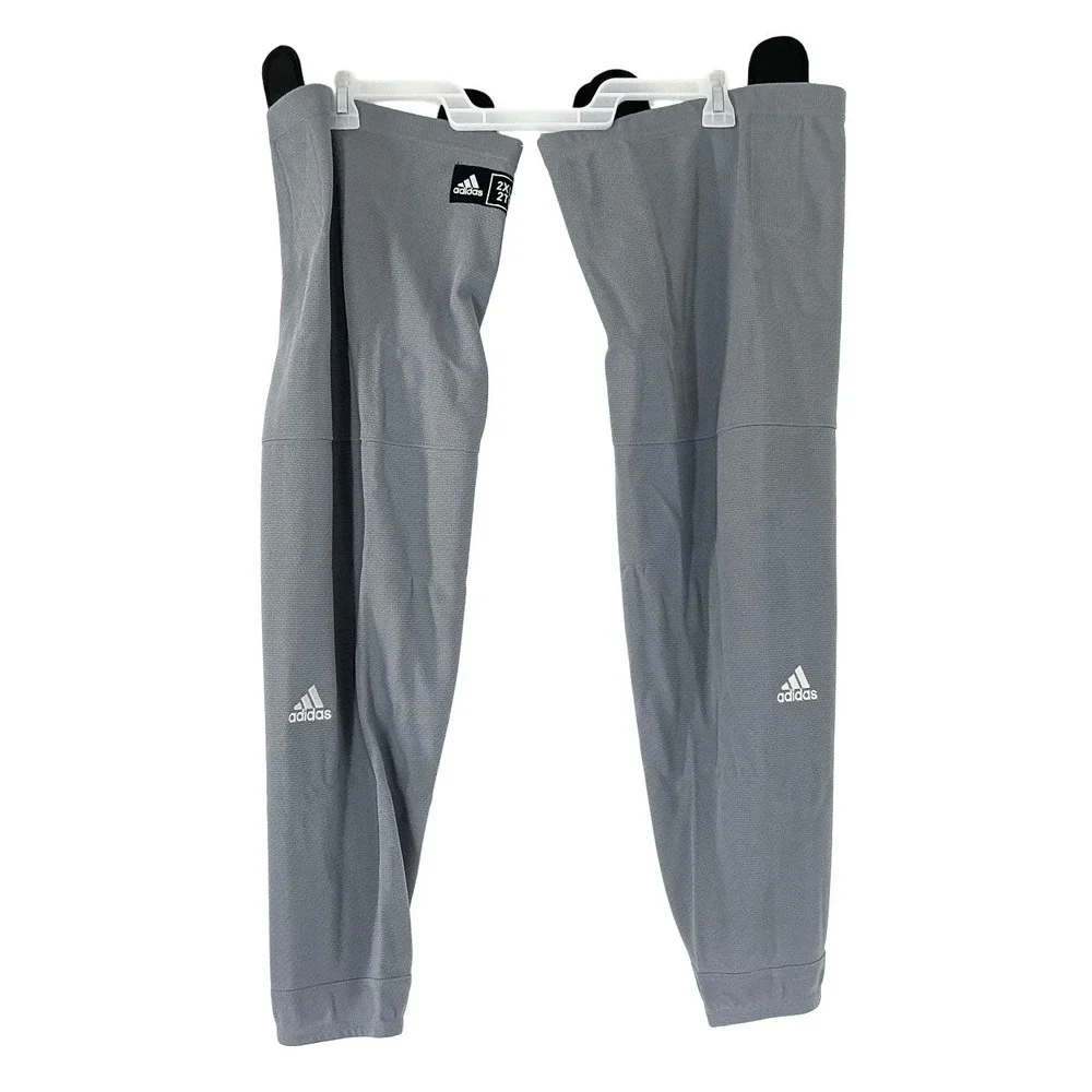 NEW Adidas Pro Stock Men's XXL Hockey Socks‎ Mystic Gray DX0966 NWT